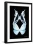 Miss Butterfly Duo Cloanthaea II - X-Ray Black Edition-Philippe Hugonnard-Framed Photographic Print