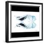 Miss Butterfly Duo Cloanthaea Sq - X-Ray B&W Edition-Philippe Hugonnard-Framed Photographic Print