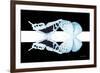 Miss Butterfly Duo Cloanthaea - X-Ray B&W Edition-Philippe Hugonnard-Framed Photographic Print