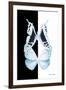 Miss Butterfly Duo Euploanthus II - X-Ray B&W Edition-Philippe Hugonnard-Framed Premium Photographic Print