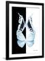 Miss Butterfly Duo Euploanthus II - X-Ray B&W Edition-Philippe Hugonnard-Framed Premium Photographic Print