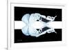 Miss Butterfly Duo Euploanthus - X-Ray B&W Edition II-Philippe Hugonnard-Framed Photographic Print