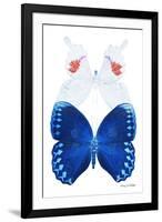 Miss Butterfly Duo Formohermos II - X-Ray White Edition-Philippe Hugonnard-Framed Premium Photographic Print