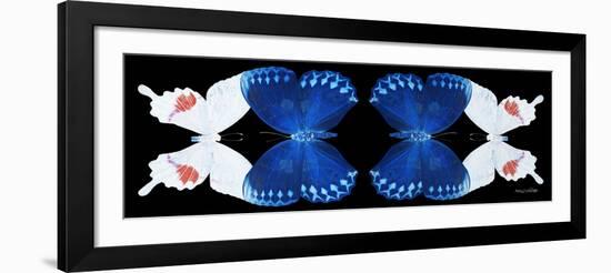 Miss Butterfly Duo Formohermos Pan - X-Ray Black Edition II-Philippe Hugonnard-Framed Photographic Print