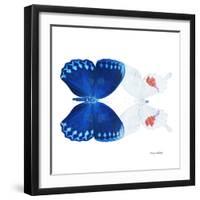 Miss Butterfly Duo Formohermos Sq - X-Ray White Edition-Philippe Hugonnard-Framed Photographic Print