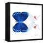 Miss Butterfly Duo Formohermos Sq - X-Ray White Edition-Philippe Hugonnard-Framed Stretched Canvas