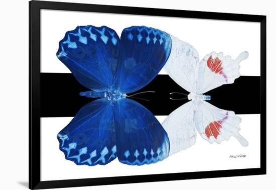 Miss Butterfly Duo Formohermos - X-Ray B&W Edition-Philippe Hugonnard-Framed Photographic Print