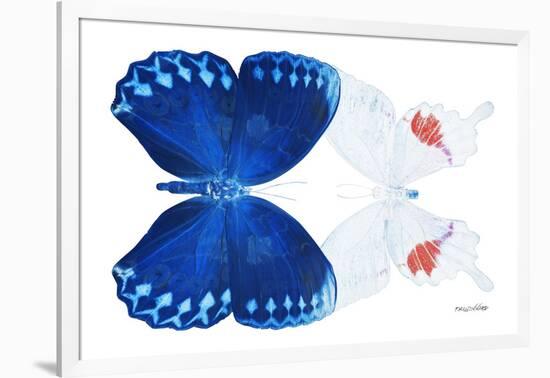 Miss Butterfly Duo Formohermos - X-Ray White Edition-Philippe Hugonnard-Framed Photographic Print