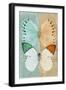 Miss Butterfly Duo Formoia - Coral Green & Dark Yellow-Philippe Hugonnard-Framed Photographic Print