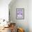 Miss Butterfly Duo Formoia II - Mauve-Philippe Hugonnard-Framed Photographic Print displayed on a wall