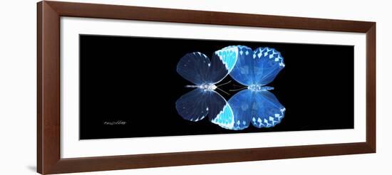 Miss Butterfly Duo Formoia Pan - X-Ray Black Edition-Philippe Hugonnard-Framed Photographic Print