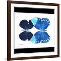 Miss Butterfly Duo Formoia Sq - X-Ray B&W Edition-Philippe Hugonnard-Framed Photographic Print