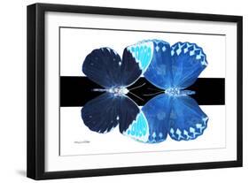 Miss Butterfly Duo Formoia - X-Ray B&W Edition-Philippe Hugonnard-Framed Photographic Print