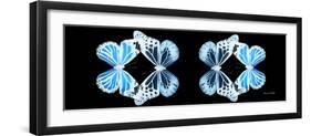 Miss Butterfly Duo Genuswing Pan - X-Ray Black Edition II-Philippe Hugonnard-Framed Photographic Print