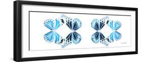 Miss Butterfly Duo Genuswing Pan - X-Ray White Edition II-Philippe Hugonnard-Framed Photographic Print