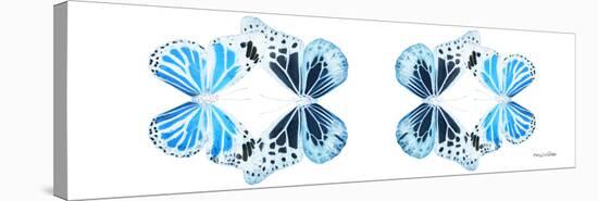 Miss Butterfly Duo Genuswing Pan - X-Ray White Edition II-Philippe Hugonnard-Stretched Canvas