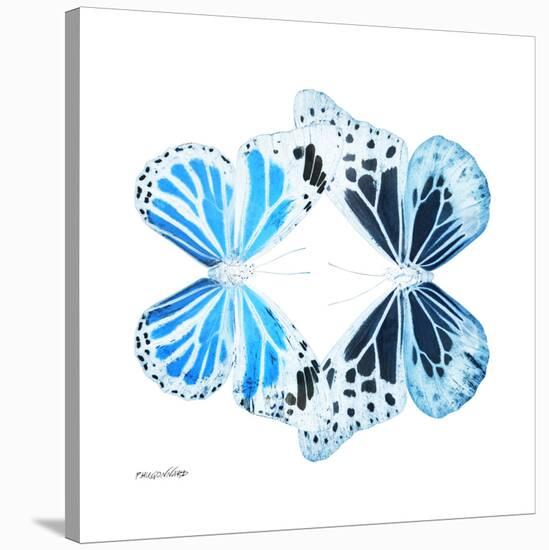 Miss Butterfly Duo Genuswing Sq - X-Ray White Edition-Philippe Hugonnard-Stretched Canvas