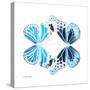 Miss Butterfly Duo Genuswing Sq - X-Ray White Edition-Philippe Hugonnard-Stretched Canvas
