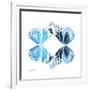 Miss Butterfly Duo Genuswing Sq - X-Ray White Edition-Philippe Hugonnard-Framed Photographic Print