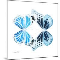 Miss Butterfly Duo Genuswing Sq - X-Ray White Edition-Philippe Hugonnard-Mounted Photographic Print