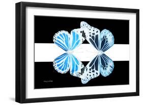 Miss Butterfly Duo Genuswing - X-Ray B&W Edition II-Philippe Hugonnard-Framed Photographic Print