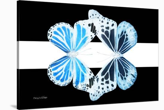 Miss Butterfly Duo Genuswing - X-Ray B&W Edition II-Philippe Hugonnard-Stretched Canvas