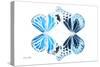 Miss Butterfly Duo Genuswing - X-Ray White Edition-Philippe Hugonnard-Stretched Canvas