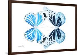 Miss Butterfly Duo Genuswing - X-Ray White Edition-Philippe Hugonnard-Framed Photographic Print