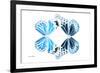 Miss Butterfly Duo Genuswing - X-Ray White Edition-Philippe Hugonnard-Framed Photographic Print