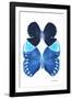 Miss Butterfly Duo Heboformo II - X-Ray White Edition-Philippe Hugonnard-Framed Photographic Print