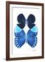 Miss Butterfly Duo Heboformo II - X-Ray White Edition-Philippe Hugonnard-Framed Photographic Print