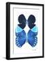 Miss Butterfly Duo Heboformo II - X-Ray White Edition-Philippe Hugonnard-Framed Photographic Print