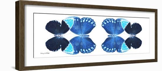 Miss Butterfly Duo Heboformo Pan - X-Ray White Edition II-Philippe Hugonnard-Framed Photographic Print