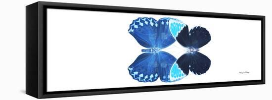 Miss Butterfly Duo Heboformo Pan - X-Ray White Edition-Philippe Hugonnard-Framed Stretched Canvas