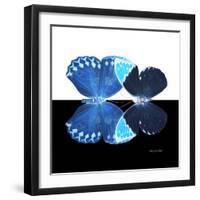 Miss Butterfly Duo Heboformo Sq - X-Ray B&W Edition-Philippe Hugonnard-Framed Photographic Print