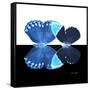 Miss Butterfly Duo Heboformo Sq - X-Ray B&W Edition-Philippe Hugonnard-Framed Stretched Canvas