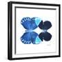 Miss Butterfly Duo Heboformo Sq - X-Ray White Edition-Philippe Hugonnard-Framed Photographic Print