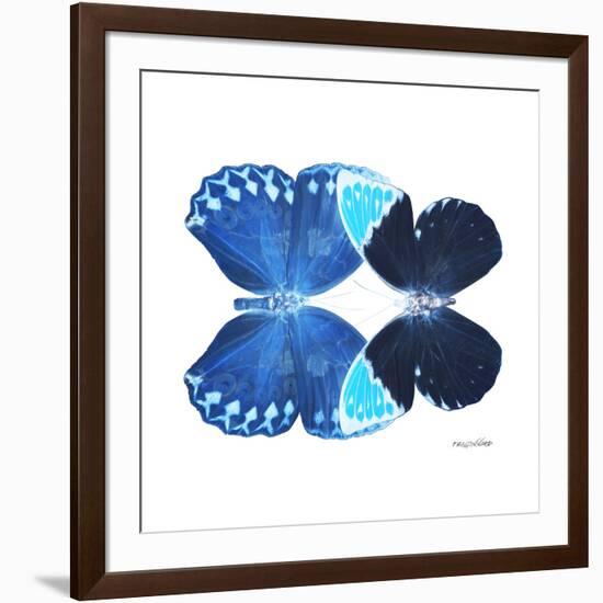 Miss Butterfly Duo Heboformo Sq - X-Ray White Edition-Philippe Hugonnard-Framed Photographic Print