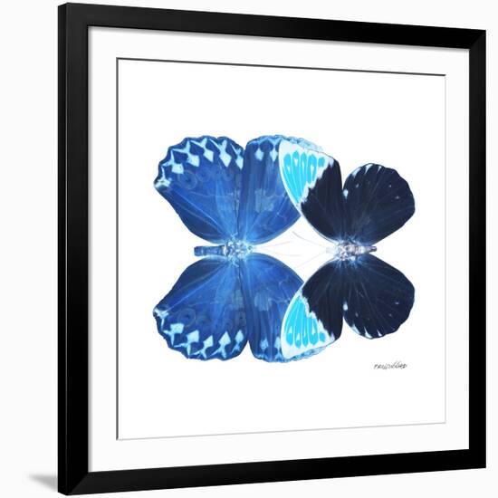 Miss Butterfly Duo Heboformo Sq - X-Ray White Edition-Philippe Hugonnard-Framed Photographic Print