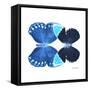 Miss Butterfly Duo Heboformo Sq - X-Ray White Edition-Philippe Hugonnard-Framed Stretched Canvas