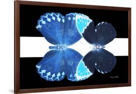 Miss Butterfly Duo Heboformo - X-Ray B&W Edition II-Philippe Hugonnard-Framed Photographic Print