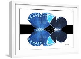 Miss Butterfly Duo Heboformo - X-Ray B&W Edition-Philippe Hugonnard-Framed Photographic Print