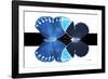 Miss Butterfly Duo Heboformo - X-Ray B&W Edition-Philippe Hugonnard-Framed Photographic Print