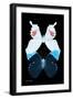 Miss Butterfly Duo Hermosana II - X-Ray Black Edition-Philippe Hugonnard-Framed Photographic Print