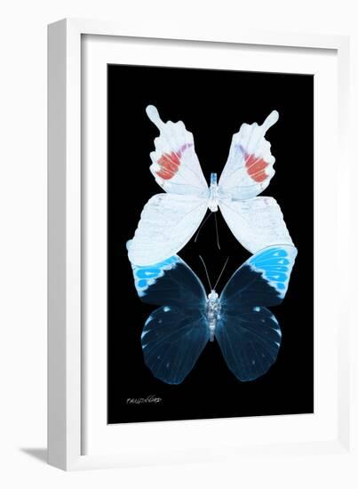 Miss Butterfly Duo Hermosana II - X-Ray Black Edition-Philippe Hugonnard-Framed Photographic Print