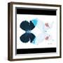 Miss Butterfly Duo Hermosana Sq - X-Ray B&W Edition-Philippe Hugonnard-Framed Photographic Print