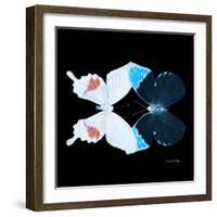 Miss Butterfly Duo Hermosana Sq - X-Ray Black Edition-Philippe Hugonnard-Framed Photographic Print