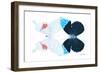 Miss Butterfly Duo Hermosana - X-Ray White Edition-Philippe Hugonnard-Framed Photographic Print