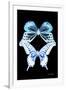 Miss Butterfly Duo Melaxhus II - X-Ray Black Edition-Philippe Hugonnard-Framed Premium Photographic Print