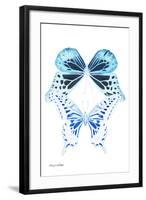 Miss Butterfly Duo Melaxhus II - X-Ray White Edition-Philippe Hugonnard-Framed Photographic Print